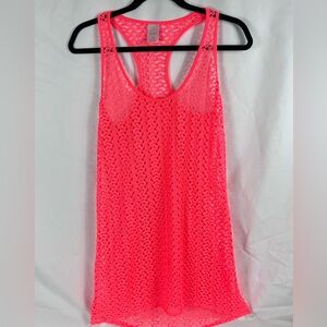 Xhilaration swim suit Cover up Neon Sz. S/P